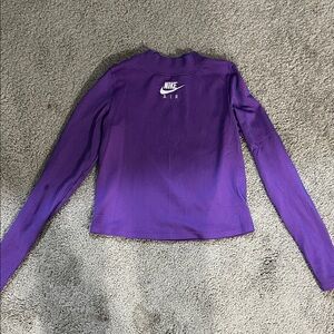 Nike Purple Long Sleeve Shirt